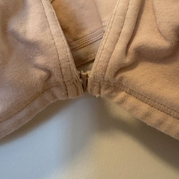 Jockey Front Clasp Bra Nude 38C Wireless Racer Back - Picture 3 of 8